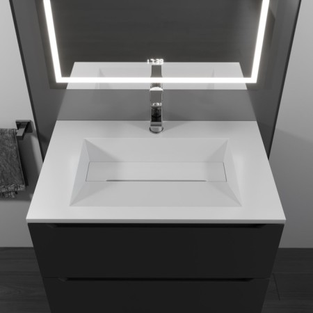 Walked shells Uperwood Next 70 cm, rectangular, white-3
