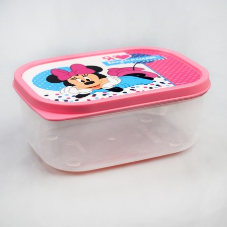 Lunch-Box rectangular, 500 ml, Minnie Mouse "I love delicious ones"-3