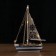 Souvenir ship with a backlight 16*5*26cm