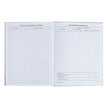 Universal diary for grades 1-11 anime. Girl on a magazine, hard cover, glossy lamination, 40 sheets-7