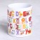 Mug "English alphabet" animals, 320 ml