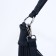 Load bag with lightning, external pocket, long belt, dark blue color