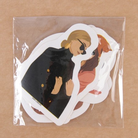 A set of paper stickers "Style", 10 pcs-2