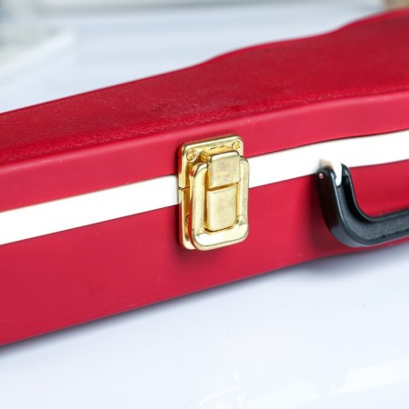 Casket Musical Plastic Mechanical "Violin" Bordeaux 6x34.5x12.7 cm-4
