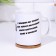 Sublimation mug "A woman has no rules", 320 ml, with application