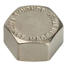 Заглушка STOUT SFT-0027-000012, 1/2", внутренняя резьба, никелированная латунь