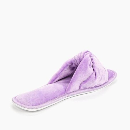 Slippers # 6 women, size 36.5, lilac color-4