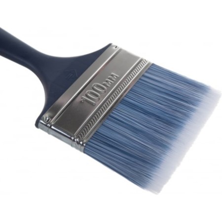 Brush flat bison 4-01013-100, artificial bristles, plastic pen, 100mm-3