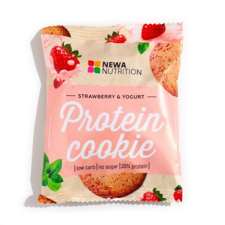 Cookies Protein taste strawberry-yogurt, 40 g