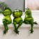 Souvenir Polystone Lac "frog - I do not see, I do not hear, I will not say" 18.5x13x8 cm mix
