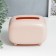 Casket Plastic for napkins "Retro Radio" Direct pink 13.8x13.2x19.7 cm