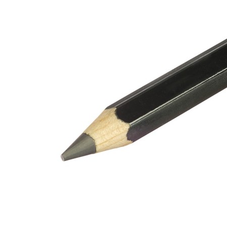 Pencil thickened blackographic 5.6 mm, Koh-I-Noor Jumbo Black Star 1820 6b, L = 175 mm-1