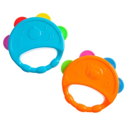 Погремушка «Бубен», цвет МИКС-7