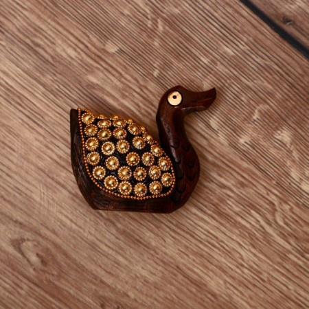 Souvenir "Duck" wood 8 cm-3