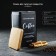 Bank for bulk products (coffee) "Sains", 18 × 10 cm, black color