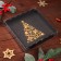 Bearbox "Festive Christmas tree", 18 x 18 x 3 cm