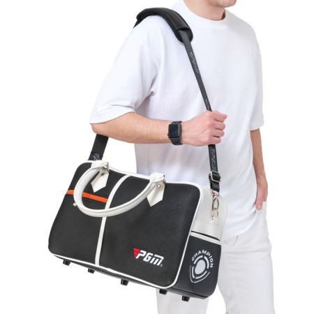 Golf clothing bag PGM, 46 x 28 x 22 cm, polyurethane, black-1