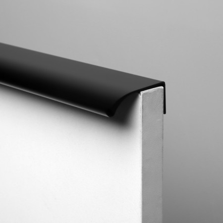 End handle, model No. 2 "Hidden", 1200 mm, black color
