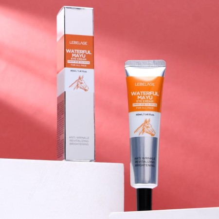 Leather cream Lebelage, moisturizing, with horse oil, 40 ml