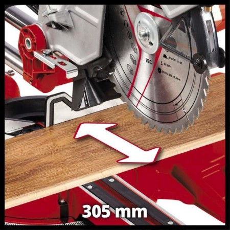 Pile ending Einhell TC-SM 254 Dual, 1900 W, 254x30 mm, 5000 rpm, 254x30 mm, laser-1