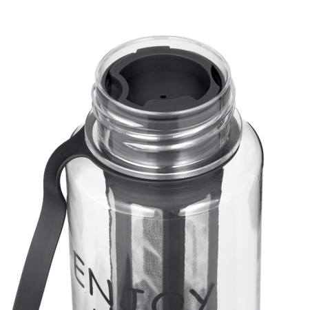 Water bottle, 450 ml, with a strainer, 17.5 x 10.5 cm, black-2