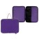 Folder with handles textile A4, 340 x 260 x 20 mm, "Office" 1Sh42 "Lux", inner pocket, purple