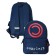Youth backpack Bruno Visconti 12-003 40*30*17 MAL "Copyleft" Blue 12-003-148/02
