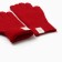 Women's gloves MIST with fingers, rr 25cm, burgundy