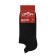 Men's socks shortened with Omsa Active false fed, size 39-41, Nero color