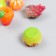 Decor for creativity plastic "citrus fruits and berries" set 7 pcs