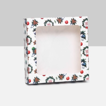 Self -charged box "Festive guest", 16 x 16 x 3 cm-5