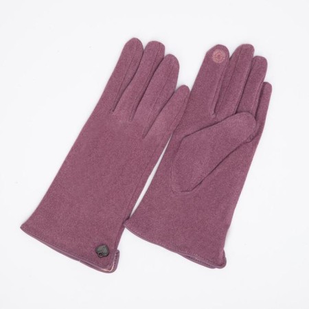 Gloves female, dimensionless, powder color