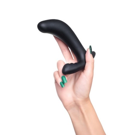 MYSTIM Twisting Tom, silicone, black color, 13 cm-7