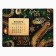Calendar with the tear -off block "Golden 2025", 16 x 11 cm