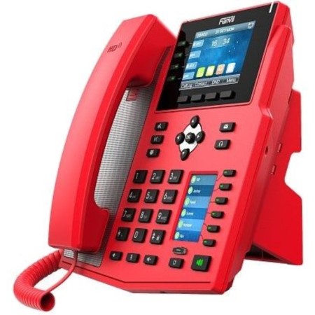 Phone IP Fanvil X5u-R, red-1