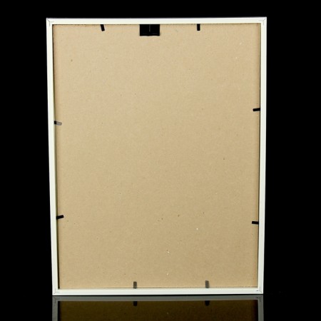 Photo frame 30x40 45-b (f) white (plastic screen)-3