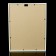 Photo frame 30x40 45-b (f) white (plastic screen)