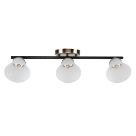 Sports Ceiling Economy Service 10165/3AB+BK WT, 3x60W, E14, 15x19x55 cm, bronze color