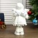 Interior doll "Angel Gel in a white dress" 28x8x14 cm