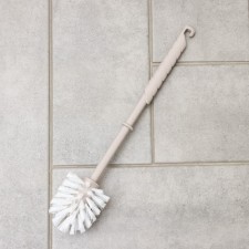 Brush for the toilet toilet Rambai, d = 7 cm, h = 36 cm, beige color
