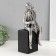Souvenir Ceramics "Boy with cello" silver 11.5x12x34 cm