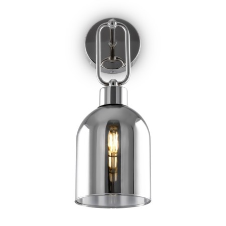 Wall lamp 60W, 1HE27, 35x12 cm, chrome