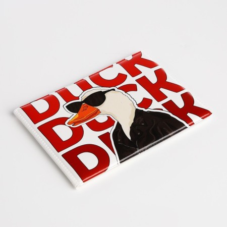 Cover for a student ticket, white/red color-2