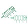 Builder for strawberries, d = 15 cm, h = 18 cm, plastic, set 10 pcs., Green, "Wave"
