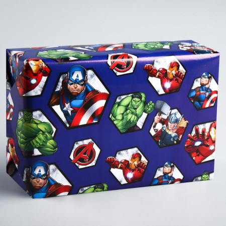 Packaging paper 60x90 cm, Avengers-1