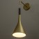 Bra "Trinik" E27 40W gold 10x10x35-135cm