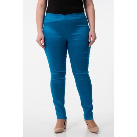 Women's pants, size 52, blue color-2