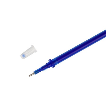 Gel rod 0.5 mm, for a handle with erased ink, 131 mm, blue ink (barcode on a piece)-8