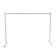 Uniel lamp stand, 715 x 515 x 200 mm, metal, white