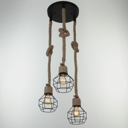 Lamp Bayerlux 2605/3 E27 40W Black 30x30x19-119 cm-1
